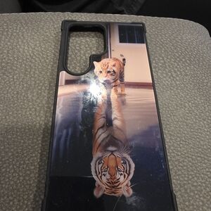 Black Tiger Design Phone Case